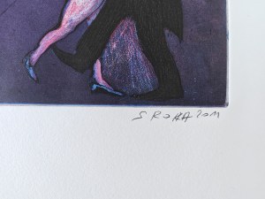 Jacek Sroka (ur.1957), Cztery kroki taneczne by rozebrać kobietę, 2011
