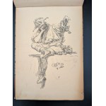 [LITHOGRAPHS: JAN MATEJKO, JULIUSZ KOSSAK, JACEK MALCZEWSKI, FRANCISZEK ŻMURKO, J. I. KRASZEWSKI] [ASNYK] ALBUM: KRAKOW – ZAGREB. 1881. Published by the Artistic and Literary Circle. [TO THE VICTIMS OF THE EARTHQUAKE]