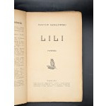 GUSTAW DANIŁOWSKI. LILI. WARSAW [1916] [COVER BY ZYGMUNT BIENIULIS]
