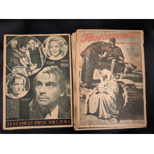 ILLUSTRATED POLISH COURIER, 1942 [PROPAGANDA, ANTI-SEMITISM] [CONDITION]
