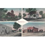 Niechanowo: Church, School, Department store, Railway station