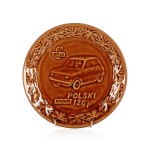 Plate "Polski Fiat 126 P", Zakłady Porcelitu Stołowego "Tułowice"