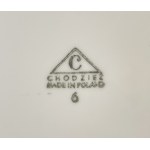 Decorative platter, Porcelain and Table Porcelite Works "Chodzież"