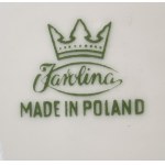 Advertising plate, "Karolina" Table Porcelany Plant