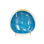 designed by Zofia PRZYBYSZEWSKA ((1901 - 1966), Ashtray, "Ćmielów" Table Porcelany Factory.