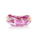 designed by Zofia PRZYBYSZEWSKA (1901-1966), Cabinet ashtray, "Ćmielów" Table Porcelany Factory.