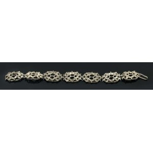 Bracelet with floral motif, Warmet (121)