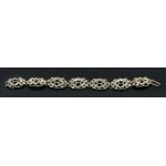 Bracelet with floral motif, Warmet (121)