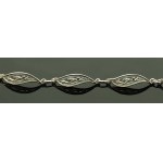 Silver bracelet, author