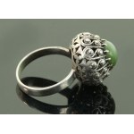 Level ring with jade, Warmet (128)