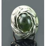 Ring with jade, author's product (132)