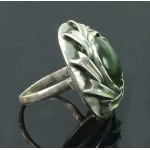 Ring with jade, author's product (132)