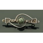 Brooch with gray stone, Warmet Resovia (138)