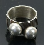 Ring with two balls, ORNO (172)