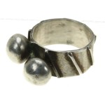Ring with two balls, ORNO (172)