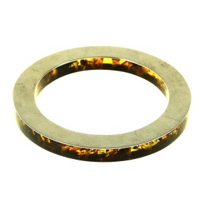 Bracelet with amber, author's product (178)