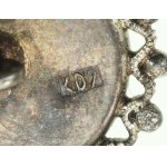 Cufflinks with amber, Danuta Kobielska (185)