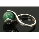 Ring with jade ball, Juwelia Poznan (201)