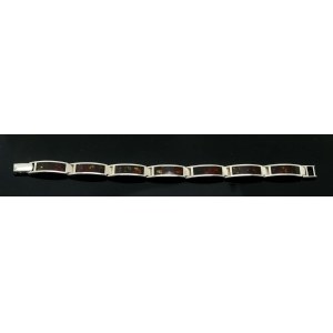 Bracelet with amber, author's product (205)