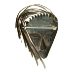 Brooch face of a woman, model in the style of Joseph Fajngold (139)