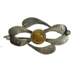 Citrine brooch, ORNO (141)