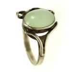 Ring with green stone, ORNO (208)