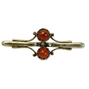 Brooch with red agates, Warmet Resovia (211)