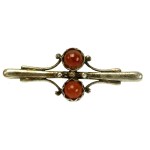 Brooch with red agates, Warmet Resovia (211)
