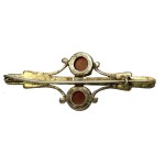 Brooch with red agates, Warmet Resovia (211)
