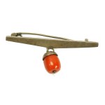 Brooch with coral, ZZO Poznan (212)