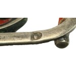 Brooch with beads, ref. MK (223)