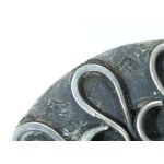 Jade pendant on chain, ORNO by Franciszka Szymanek (216)