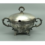Silver sugar bowl, Biamet Bialystok (220)