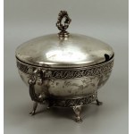 Silver sugar bowl, Biamet Bialystok (220)