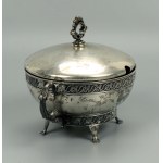 Silver sugar bowl, Biamet Bialystok (220)
