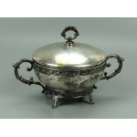 Silver sugar bowl, Biamet Bialystok (220)