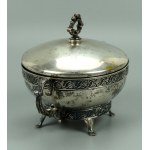 Silver sugar bowl, Biamet Bialystok (220)