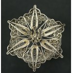 Patriotic eagle brooch, Imago Artis, Silver (226)