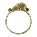 Ring with shell, author's product (231)