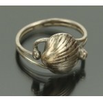 Ring with shell, author's product (231)