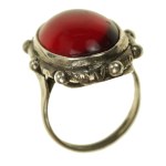 Ring with red stone, ORNO (234)