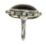 Ring with red stone, ORNO (234)