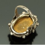 Ring with red stone, ORNO (234)