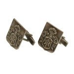 Cufflinks with Ostoja coat of arms, silver (244)