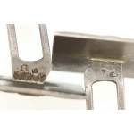 Cufflinks with Ostoja coat of arms, silver (244)