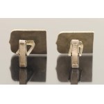 Cufflinks with Ostoja coat of arms, silver (244)