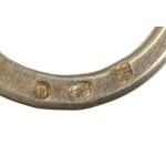 Key ring with pre-war five-dollar coin, Warmet (243)