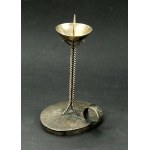 Candle holder, ORNO, silver (253)