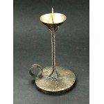 Candle holder, ORNO, silver (253)
