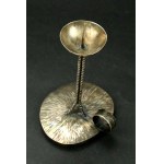 Candle holder, ORNO, silver (253)